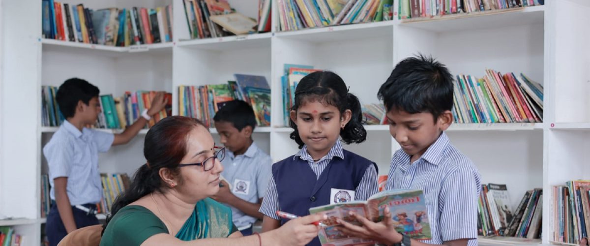 Library_Vivekananda_Public_School